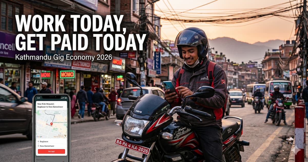 The Gig Economy in Kathmandu: Work Today, Get Paid Today